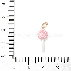 Pendentifs en laiton peints&nbsp;KK-CBAEB58-15B