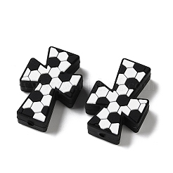 Perles de silicone sur le thème du sport&nbsp;LS-SL-D001-02C