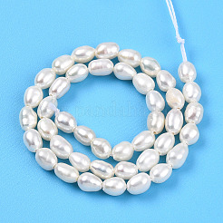 Нити из натурального культивированного пресноводного жемчуга PEAR-N012-03Q-01