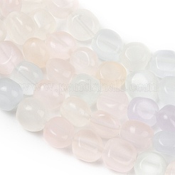 Brins de perles de sélénite naturelles teintées&nbsp;GG-CBA787B-A04