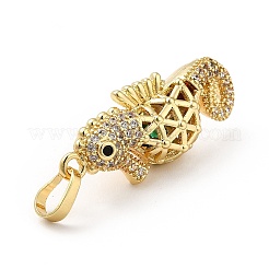 Латунные микро проложить кубического циркония подвески&nbsp;KK-H433-29G