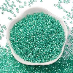 Стеклянные цилиндрические бусины SEED-L011-11B-17