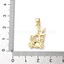 Латунные подвески&nbsp;KK-D502-27E-G