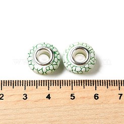 Perle europee in resina opaca&nbsp;RESI-C055-01J