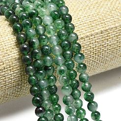 Натуральный Malaysia нефритовые бусы пряди&nbsp;G-L645-C01-6mm-03