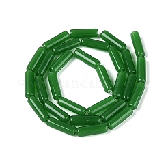 Chapelets de perles en verre imitation jade&nbsp;GLAA-N070-01A-B05