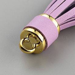 Подвески с кисточками из искусственной кожи FIND-WH0148-154D