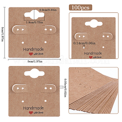 100 шт. бумажные держатели для карточек-гвоздиков CDIS-SP0001-06