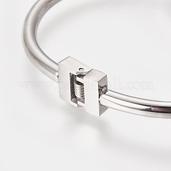 Браслеты из нержавеющей стали 304&nbsp;LS-BJEW-F390-04P