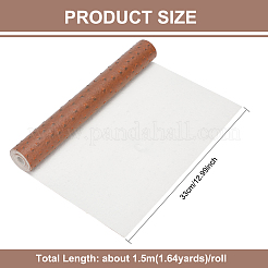 Ткань из искусственной кожи из пвх страуса DIY-WH0028-10A-01