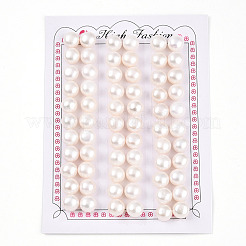 Бусины из натурального культивированного пресноводного жемчуга класса 3а PEAR-N018-3A-8085A