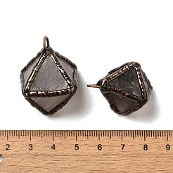 Натуральные красочные подвески из флюорита&nbsp;G-K381-03R