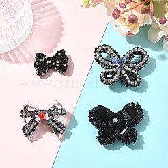 4 kit de perles de strass acryliques de 4 styles&nbsp;DIY-SZ0010-77A