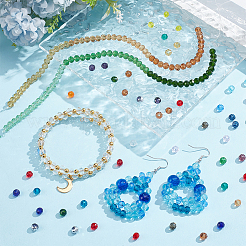 1680шт 24 цвета стеклянные бусины&nbsp;EGLA-PH0001-92