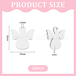 50 шт. подвески из нержавеющей стали 304&nbsp;STAS-UN0060-95