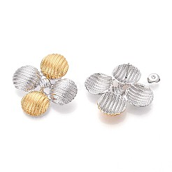 Серьги-гвоздики из нержавеющей стали 304 EJEW-N059-17GP