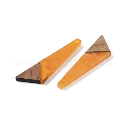 Подвески из смолы и дерева&nbsp;WOOD-F015-15H