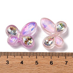 Светящиеся прозрачные акриловые бусины MACR-F080-06