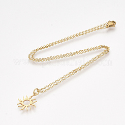 201 подвеска из нержавеющей стали NJEW-T009-JN122-40-2