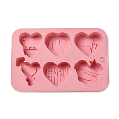 Diy пищевые силиконовые Молды AJEW-E056-02