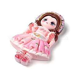 Мультяшные девушки из непрозрачной смолы декодируют кабошоны&nbsp;RESI-S392-04A-04