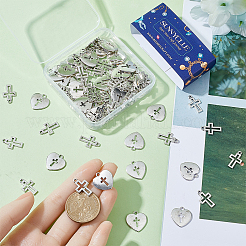 100шт 2 стиля подвески из сплава в тибетском стиле FIND-SC0006-65