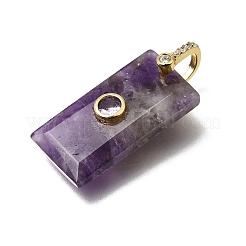 Natürlichen Amethyst Edelsteinanhänger&nbsp;GG-CBA7610-05G-05