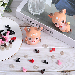 40 шт. 4-х цветные пластиковые защитные носы FIND-GF0005-74B