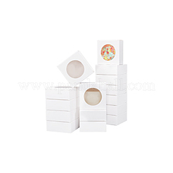 Подарочные коробки для хранения кубической крафт-бумаги&nbsp;CON-WH0095-101B-01