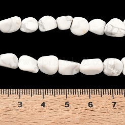 Natürliche Howlith Perlen Stränge&nbsp;G-C286-A20
