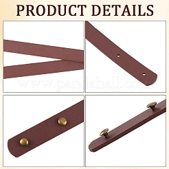 8 borsa 3 colori manici per borsa in pelle PU&nbsp;FIND-CL0001-08