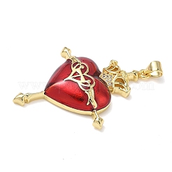 Pendentifs en laiton&nbsp;KK-L253-24G-05