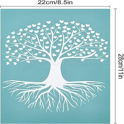 Самоклеящийся трафарет для шелкографии DIY-WH0173-033
