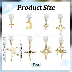 8шт пластиковые мобильные пылезащитные заглушки&nbsp;HJEW-OC00143