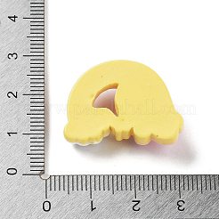 Cabochon in resina opaca e plastica&nbsp;RESI-K029-01B