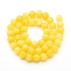 Природного кварца нитей бисера&nbsp;G-N355-8mm-17