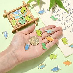 30шт 5 стиля подвески из сплава с эмалью&nbsp;ENAM-CJ0005-07