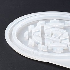 Медитация йога подвески чашка коврик силиконовые Молды&nbsp;LS-DIY-B056-02B