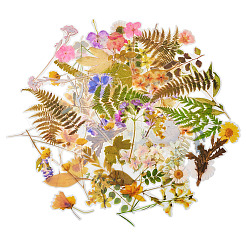 4 пакетик 4 видов самоклеящихся водонепроницаемых наклеек для растений и животных&nbsp;DIY-TA0009-84