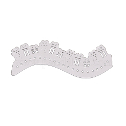 Подарочная рамка из углеродистой стали для трафаретов X-DIY-F046-21