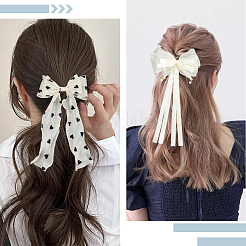 5 шт. 5-х цветные тканевые заколки-банты для волос&nbsp;PHAR-SP0001-15