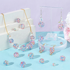 80 шт. 4-х размеров смоляные стразы RESI-PH0002-10