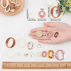 Наборы для изготовления сережек с подвесками своими руками FIND-SC0001-68