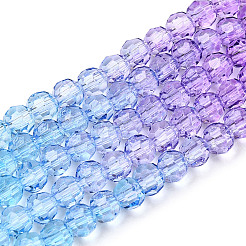 Chapelets de perles en verre transparente  &nbsp;GLAA-E036-07M