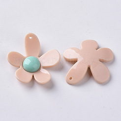 Непрозрачные акриловые подвески&nbsp;X-SACR-N007-A-03