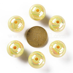 Непрозрачные акриловые бусины&nbsp;X1-MACR-S370-D16mm-A10