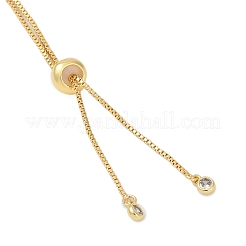 Латуни ожерелья NJEW-E089-02G-01