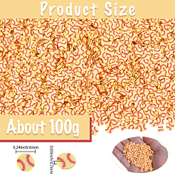 100 g handgefertigte Perlen aus Polymer-Ton&nbsp;CLAY-SC0002-79B