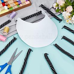 Шнурки из полиэстера и латекса с пружинами&nbsp;DIY-WH0723-030C