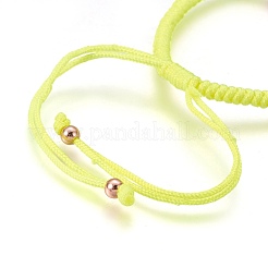 Fabrication de bracelets de perles tressées en nylon&nbsp;BJEW-F360-FRG14